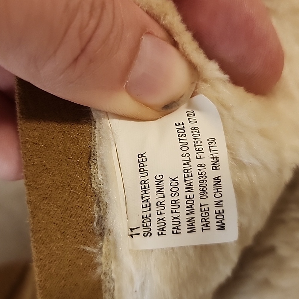 Womens Universal Thread Charleigh Tall Shearling Style Boots - Picture 8 of 9